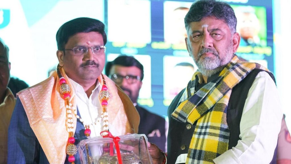 ಪತ್ರಕರ್ತರ ತರಬೇತಿ ಕಾಲೇಜು ತೆರೆಯಲು 1ಎಕರೆ ಭೂಮಿ: ಡಿ.ಕೆ. ಶಿವಕುಮಾರ್
