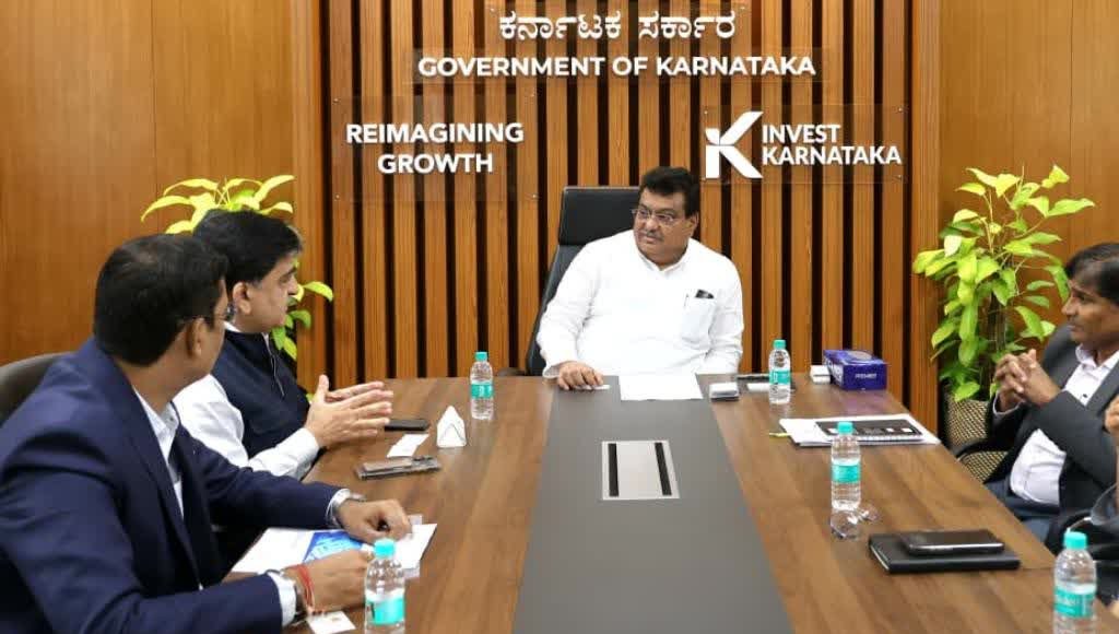 ಮೊಬೈಲ್, ಎಲೆಕ್ಟ್ರಾನಿಕ್ಸ್ ಬಿಡಿಭಾಗ ತಯಾರಿಕೆಗೆ ವಿಷನ್ ಡಾಕ್ಯುಮೆಂಟ್: ಸಚಿವ ಎಂ.ಬಿ. ಪಾಟೀಲ್