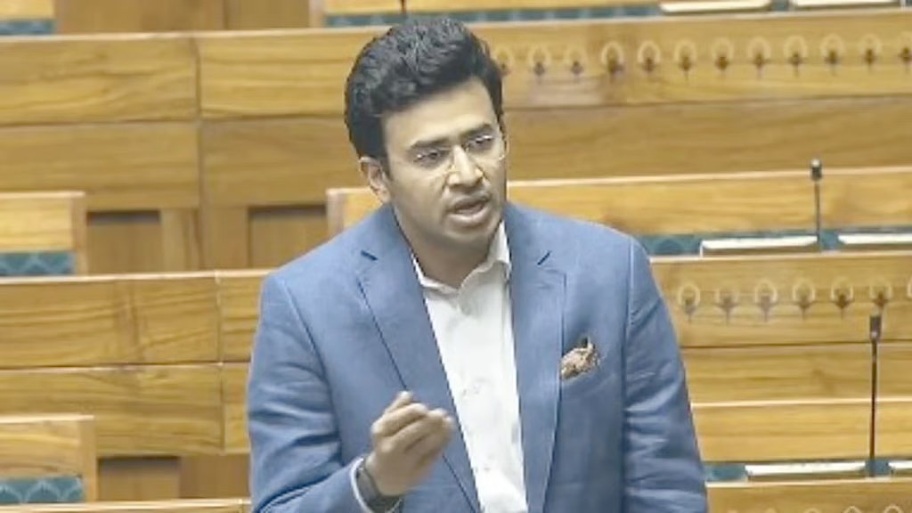 ಕಾಂಗ್ರೆಸ್ ಅವಧಿಯಲ್ಲಿ ಆಂಧ್ರ ವಿಭಜನೆ ಭಾರತ-ಪಾಕ್ ವಿಭಜನೆಗಿಂತ ಕೆಟ್ಟದಾಗಿತ್ತು- ತೇಜಸ್ವಿ ಸೂರ್ಯ ವಾಗ್ದಾಳಿ
